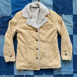 rampage sherpa lined coat size M